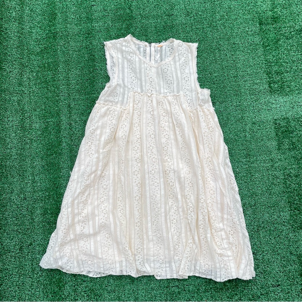 Free People lace mini dress
